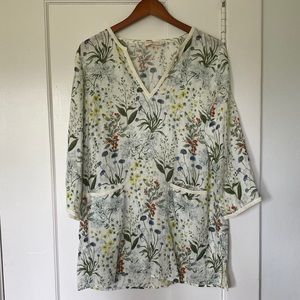 Tory Burch linen tunic